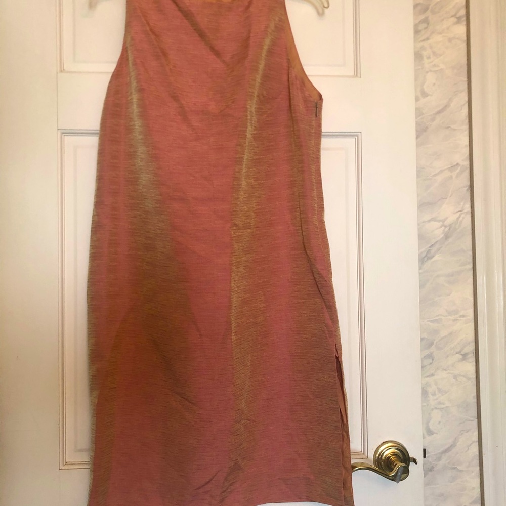 Cynthia Rowley iridescent a line shift dress